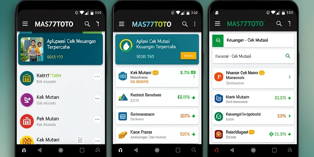 Antarmuka MAS77TOTO yang user-friendly untuk cek mutasi.
