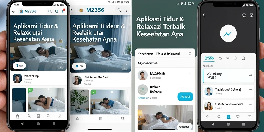 Antarmuka MZ356 yang intuitif dan fitur relaksasi yang lengkap.