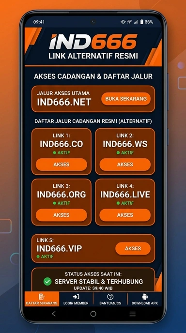 Link Alternatif Terbaik Ind666 untuk Pengguna Android