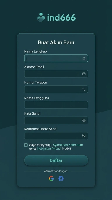 Buat Akun Baru ind666 dengan Mudah